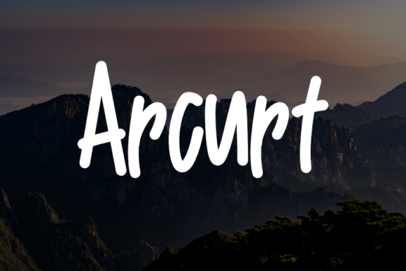Arcurt: A Modern Typeface for Digital Clarity