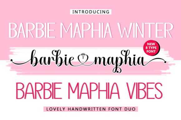 Barbie Maphia: A Playful Typeface for Modern Brands