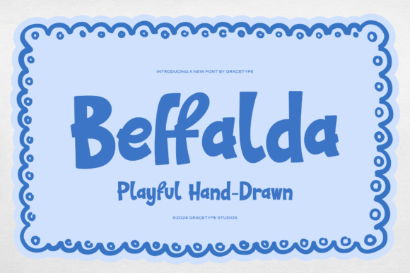 Beffalda: A Playful Hand-Drawn Font for Web Design