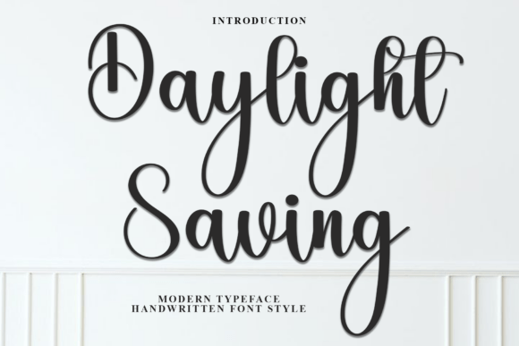 Daylight Saving: A Festive Typeface for Holiday Campaigns