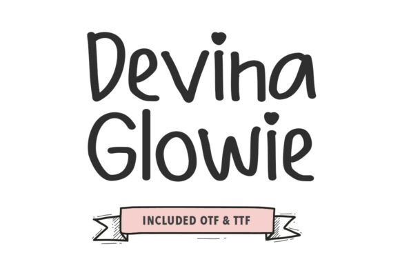 Devina Glowie: The Bold Script Font for Marketers