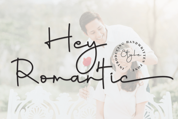 Hey Romantic Font: Elevating Web Design with Script Elegance