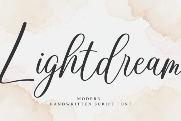 Lightdream: A Handwritten Font for Polished Brands