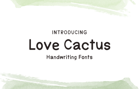 Love Cactus Font: A Friendly Typeface for Campaigns