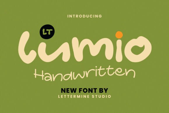 Lt Lumio: A Warm Handwritten Font for Editorial Design