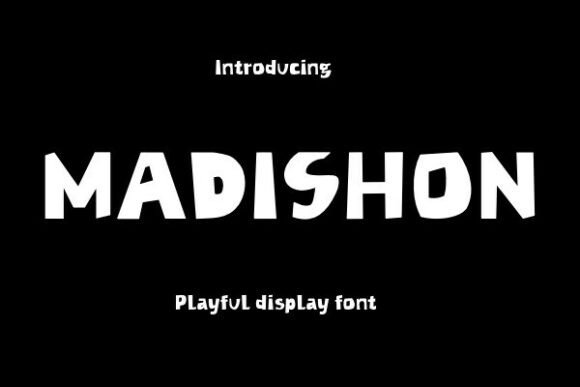 Madishon: A Handwritten Font for Small Business Branding