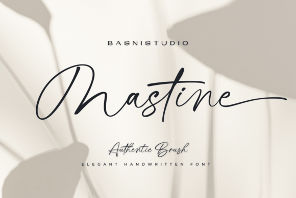 Mastine: A Handwritten Typeface for Editorial Grace