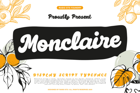 Monclaire Typeface: Elevate Your Brand Identity