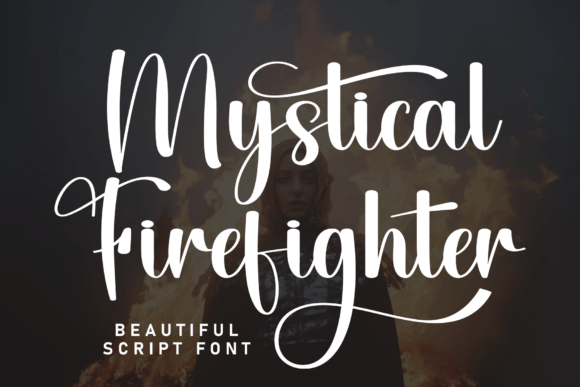 Mystical Firefighter: A Fiery Script Typeface for Editors