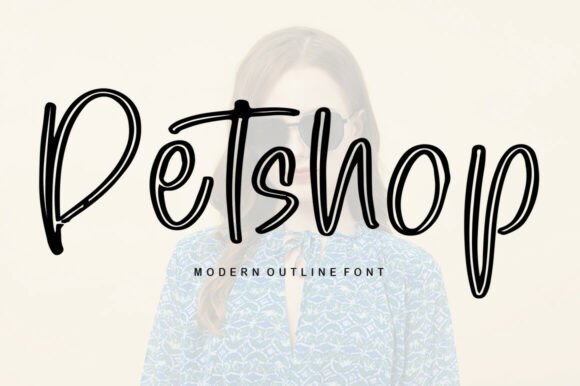 Petshop: A Handwritten Font for Web Design