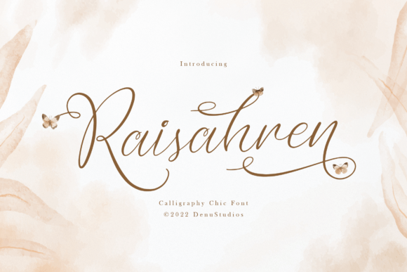 Raisahren Font: Elevating Campaign Visuals