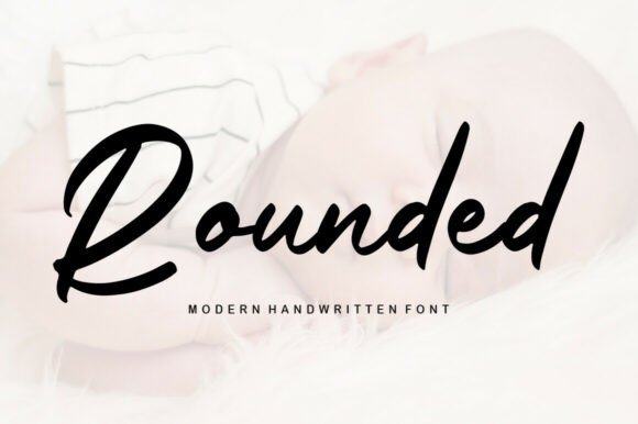Rounded: A Friendly Handwritten Font for Makers