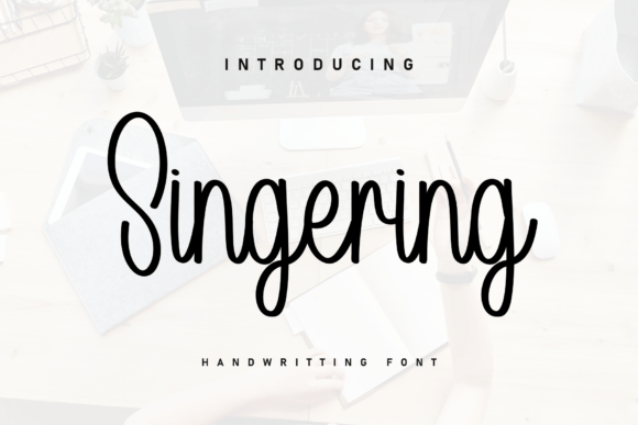Singering: A Handwritten Font for Modern Web Design
