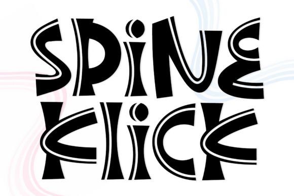 Spine Klick: A Timeless Handwritten Font for Crafters