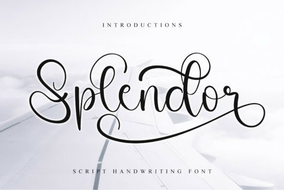 Splendor Font: Elevate Your Campaign Visuals