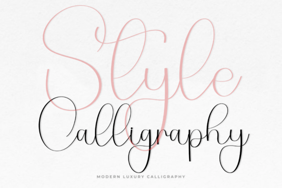 Style Calligraphy Font for Festive Campaigns