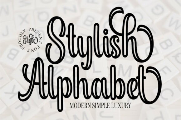 Stylish Alphabet Outline Font Review