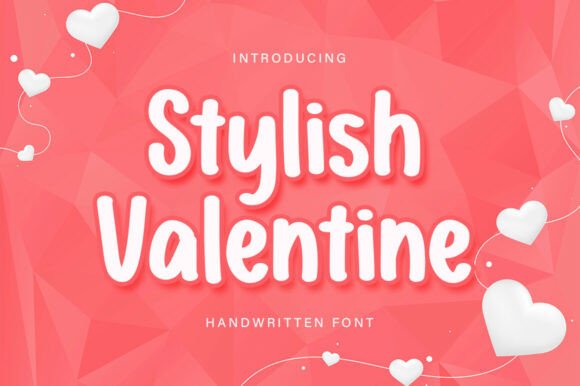 Stylish Valentine Font for Crafters