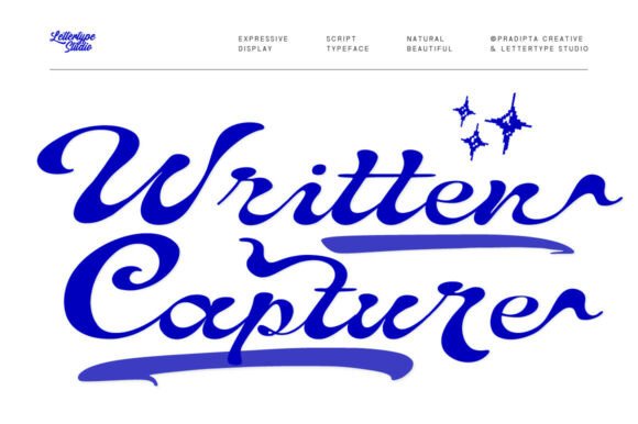 Written Capture: A Typeface for Authentic Branding